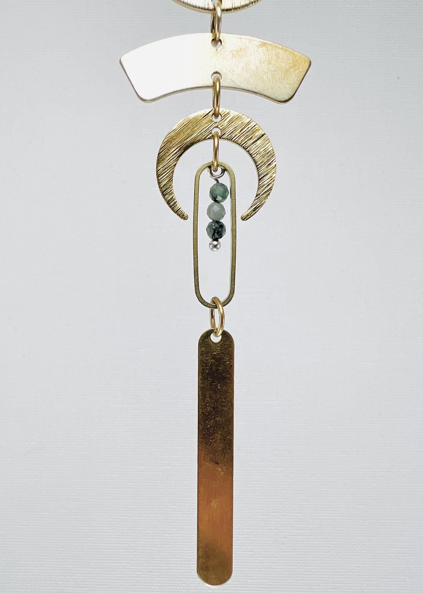 Emerald Manifestation Mini, Rearview Mirror Car Charm