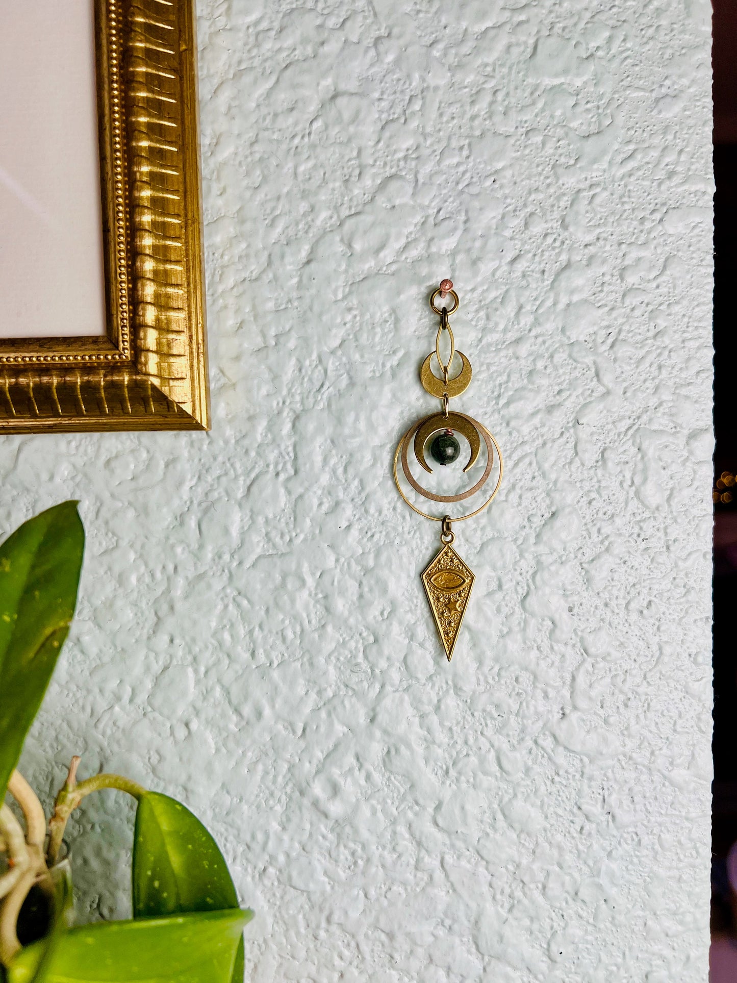 Rutilated Quartz, Evil Eye Protection Manifestation Mini