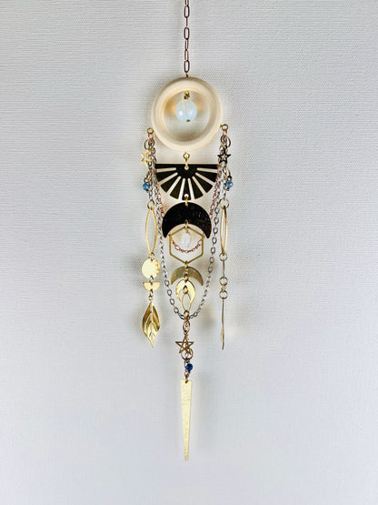 Opalite & Kyanite Manifestation Charm Wall Art
